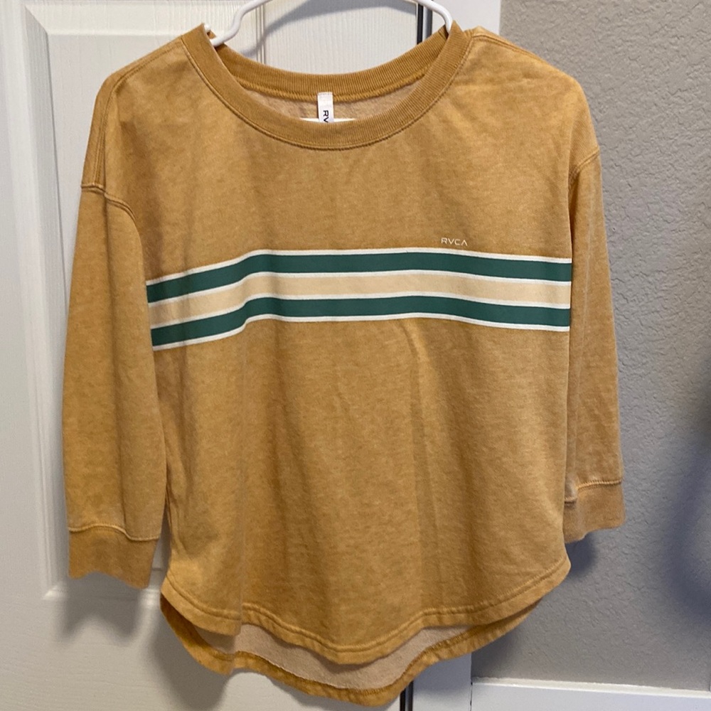 RVCA 3/4 sleeve shirt